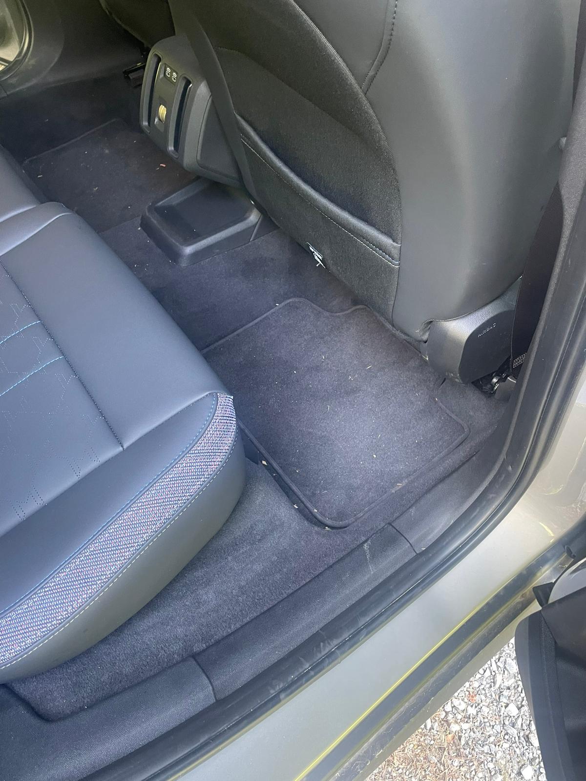 Banquette arrière - après